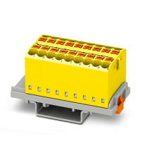 PTFIX 18X2,5-NS35 YE Distribution block