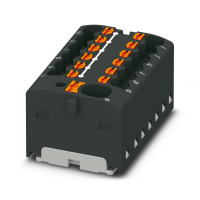 PTFIX 4/12X1,5 BK Distribution block