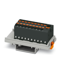 PTFIX 4/18X1,5-NS35 BK Distribution block