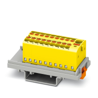 PTFIX 4/18X1,5-NS35 YE Distribution block