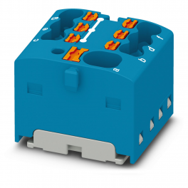 PTFIX 4/6X1,5-G BU Distribution block