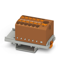 PTFIX 6/12X2,5-NS35 BN Distribution block