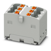 PTFIX 6X1,5-G GY Distribution block