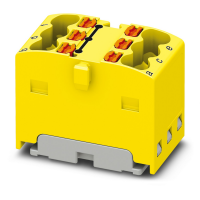 PTFIX 6X1,5 YE Distribution block