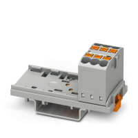 PTFIX 6X2,5-NS35 GY Distribution block