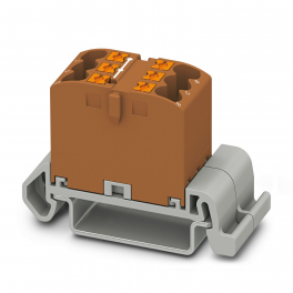 PTFIX 6X2,5-NS35A BN Distribution block