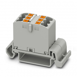 PTFIX 6X2,5-NS35A GY Distribution block