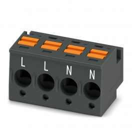 PTS 1,5/ 4-PH-5,0 BKBDWH:L,N PCB jungtis
