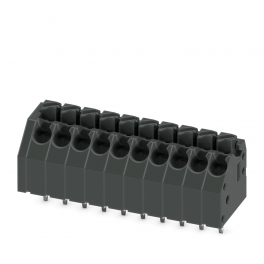 PTSA 1,5/10-3,5-F BK PCB gnybtų blokas
