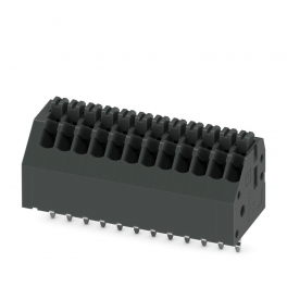 PTSA 0,5/12-2,5-F BK PCB gnybtų blokas