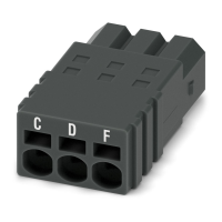 PTSM 0,5/ 3-P-2,5 BDWH:C,D,F PCB jungtis