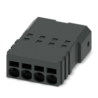 PTSM 0,5/ 4-PI-2,5 BK PCB jungtis