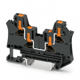 PTV 4-QUATTRO BK Feed-through terminal block