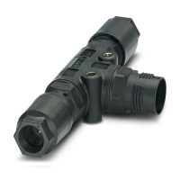 QPD T 4PE 2X6-11 BK T skirstytuvas