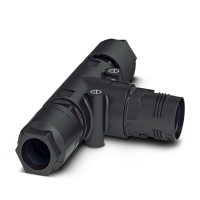 QPD T 4PE6,0 2X9-14 BK T skirstytuvas