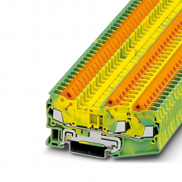 QTC 2,5-TWIN-PE apsauginio laidininko jungčių blokas