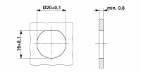 RC-06P1X8A6100 Device connector front mounting