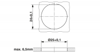 RC-09P1N12H000 Device connector rear mounting
