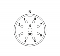 RC-09S1N12Z500 Cable connector