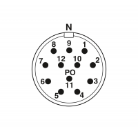 RC-12P1N121120 Cable connector