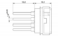 RC-12S1NA22S00 Device connector front mounting