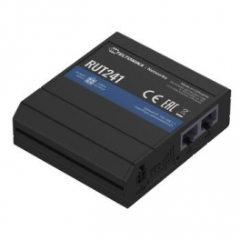 RUT241 belaidis maršrutizatorius (router) 4G (LTE) iki 150Mbps/3G iki 42 Mbps/2G iki 236,8 kbps, VPN/WAN/LAN