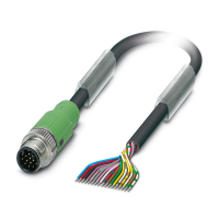 SAC-17P-MS/ 5,0-PUR SCO Sensor/actuator cable