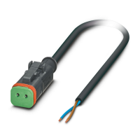 SAC-2P- 1,5-PUR/DTFS-1L Sensor/actuator cable