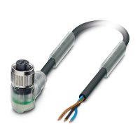 SAC-3P- 1,5-PVC/M12FR-2L Sensor/actuator cable