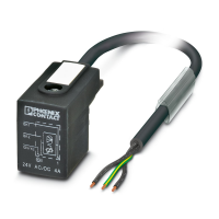 SAC-3P-10,0-PUR/B-1L-V Sensor/actuator cable