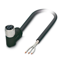 SAC-3P- 2,0-28R/FR SCO RAIL Sensor/actuator cable