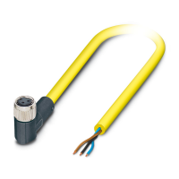 SAC-3P- 2,0-542/M8 FR BK Sensor/actuator cable