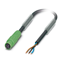 SAC-3P- 3,0-PUR/M 8SIFS AE Sensor/actuator cable