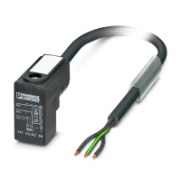 SAC-3P- 3,0-PVC/C-1L-V Sensor/actuator cable