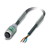 SAC-3P- 5,0-PUR/M12FS-2L Sensor/actuator cable