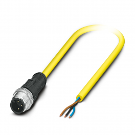 SAC-3P-M12MS/ 2,0-542 BK Sensor/actuator cable
