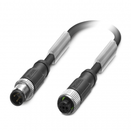 SAC-3P-M12MS/ 0,3-PUR/M12FS SH Sensor/actuator cable