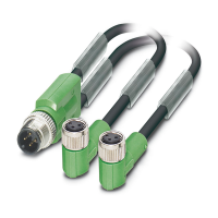 SAC-3P-M12Y/2X0,6-PUR/4P-M 8FR Sensor/actuator cable