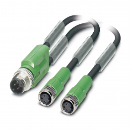 SAC-3P-M12Y/2X3,0-PUR/M 8FS Sensor/actuator cable