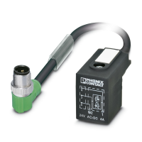 SAC-3P-MR/ 1,5-PUR/BI-1L-Z SCO Sensor/actuator cable