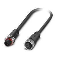 SAC-3P-P12MS/ 3,0-PUR/M12FS Sensor/actuator cable