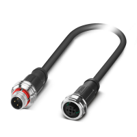 SAC-3P-P12MS/ 0,6-PUR/P12FS SH Sensor/actuator cable