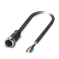 SAC-4P- 1,0-PUR/P12FS SH Sensor/actuator cable
