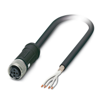 SAC-4P-10,0-28R/FS SCO RAIL Sensor/actuator cable