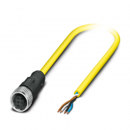 SAC-4P- 2,0-542/M12FS BK Sensor/actuator cable