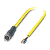 SAC-4P- 2,0-542/M8 FS BK Sensor/actuator cable