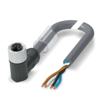 SAC-4P- 3,0-PUR/M12FRL Power cable
