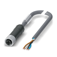 SAC-4P-30,0-PUR/M12FST Power cable