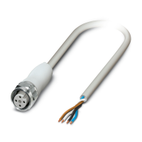 SAC-4P-5,0-500/M12FS FB Sensor/actuator cable