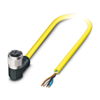 SAC-4P- 5,0-542/M12FR BK Sensor/actuator cable